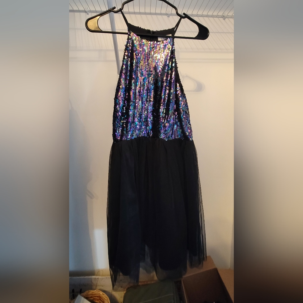 Girls formal dress worn once